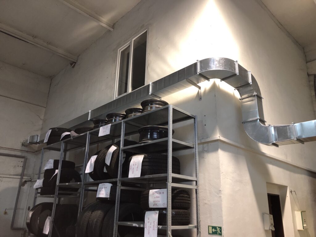 Air conditioning for coffee oil production completed!