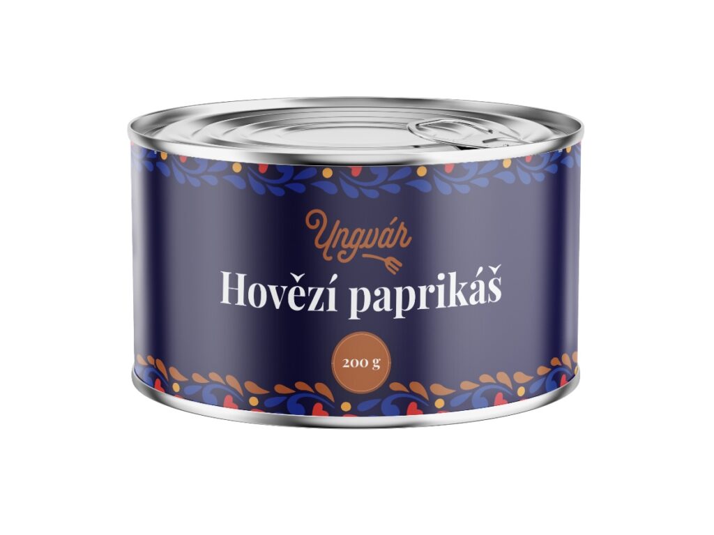 Design project of the canned food brand for people completed!