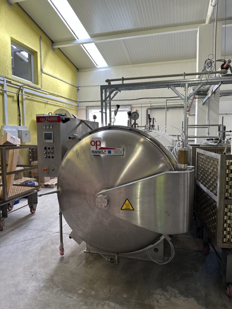 New autoclave connected!